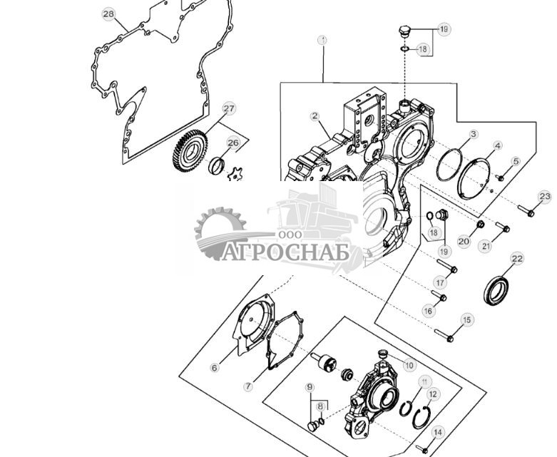 4425 Крышка распределительной шестерни - ST136715 107.jpg
